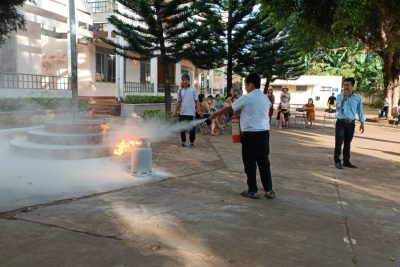 TUYÊN TRUYỀN VỀ PHÒNG CHỐNG CHÁY NỔ TRONG HỌC SINH VÀ GIÁO VIÊN TRƯỜNG TIỂU HỌC HOÀNG HANH